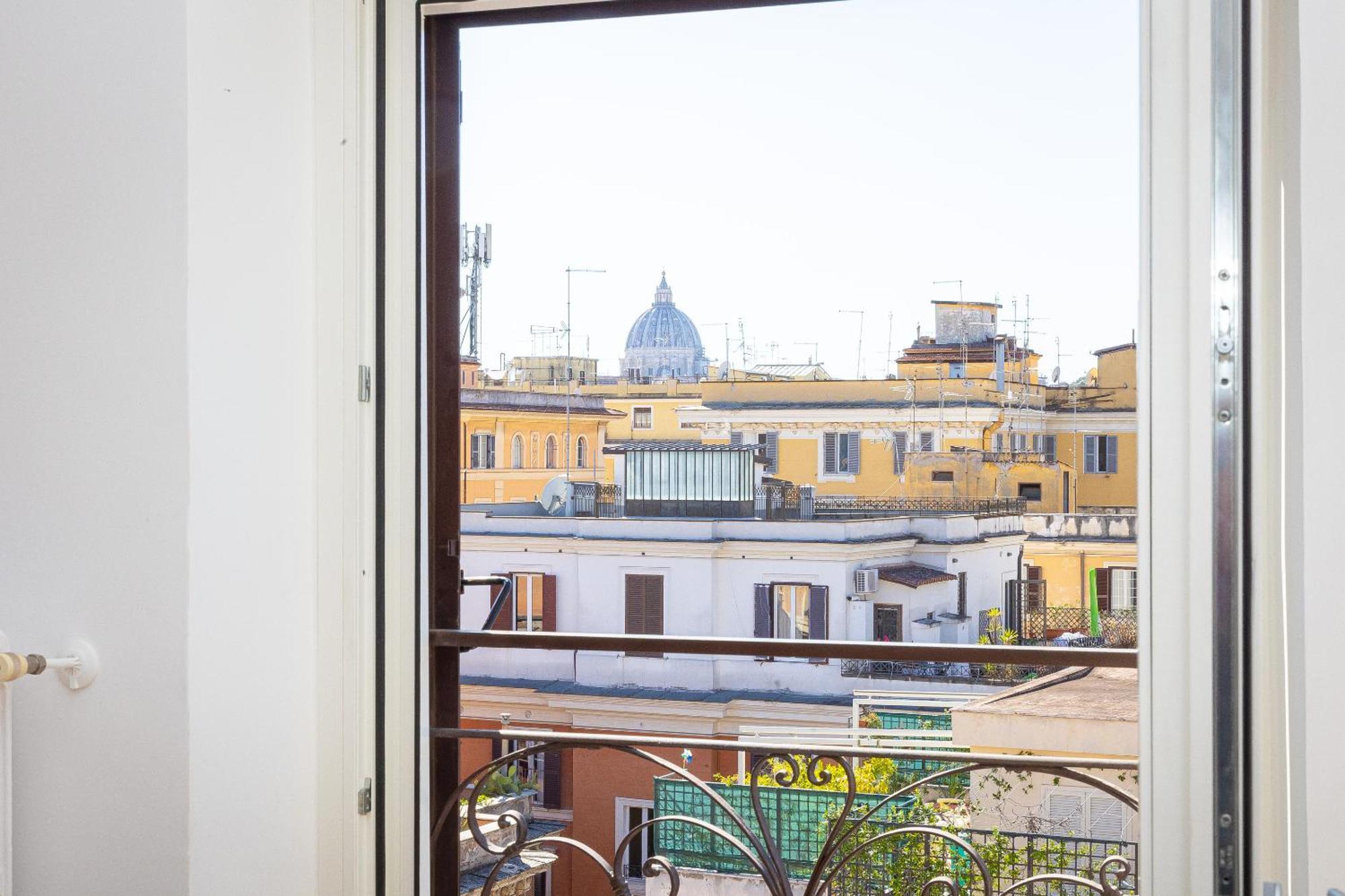 Giulio Cesare Penthouse Rental In ローマ エクステリア 写真