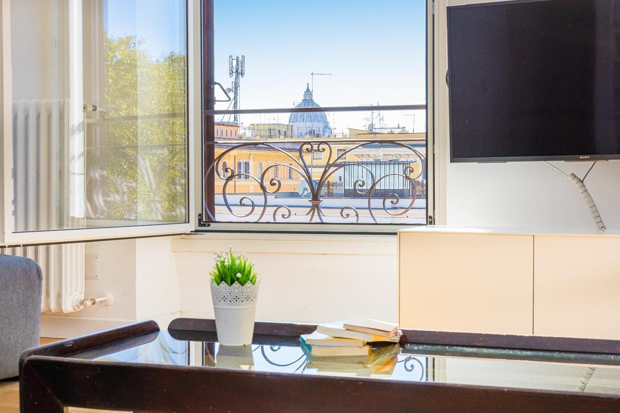 Giulio Cesare Penthouse Rental In ローマ エクステリア 写真