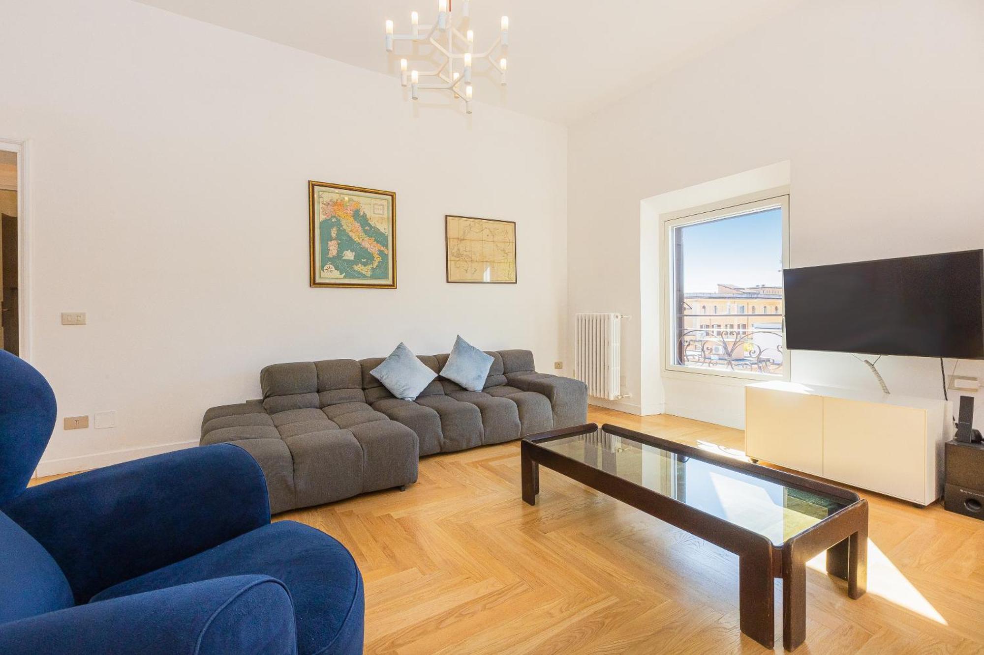 Giulio Cesare Penthouse Rental In ローマ エクステリア 写真