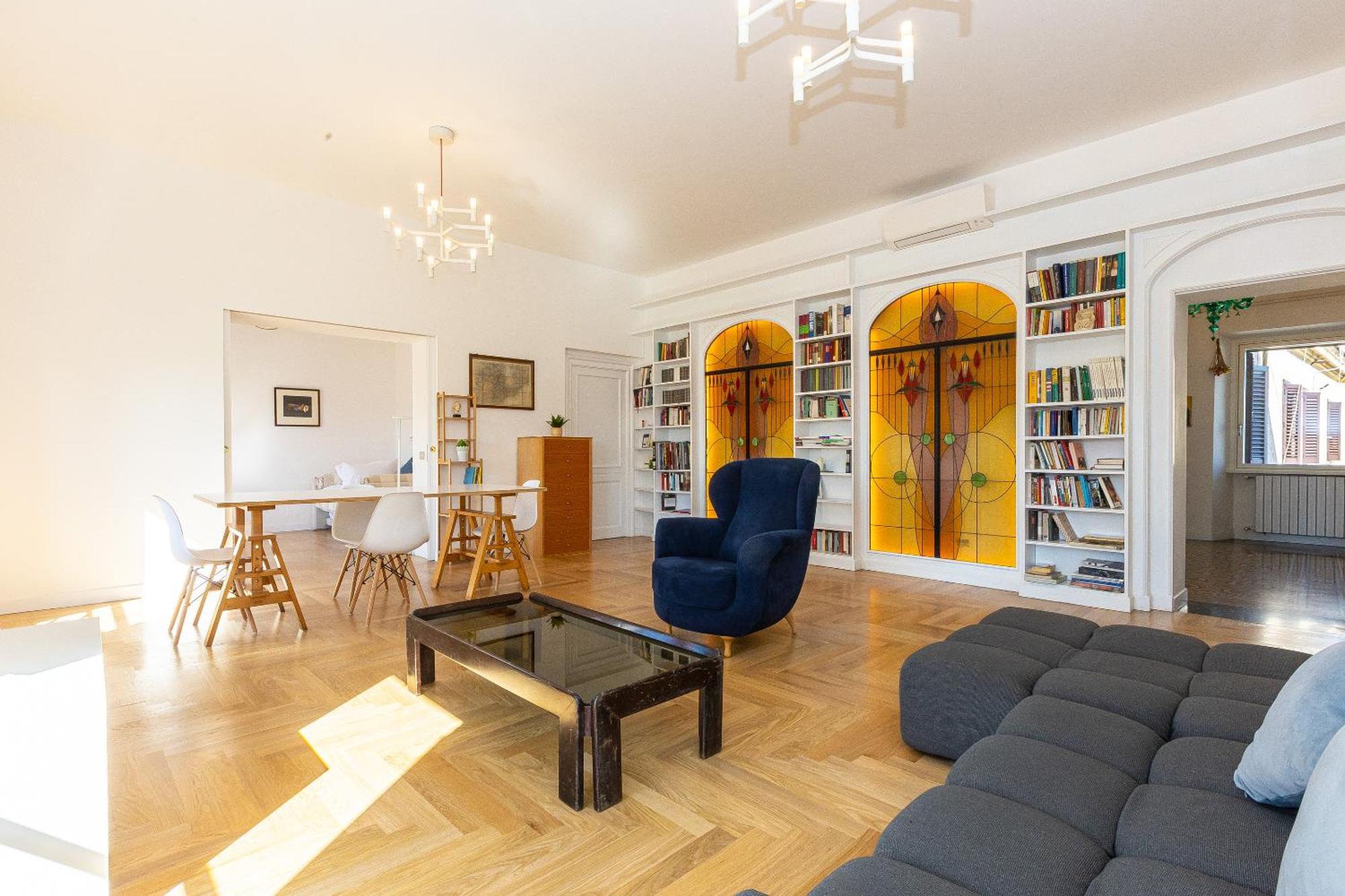 Giulio Cesare Penthouse Rental In ローマ エクステリア 写真
